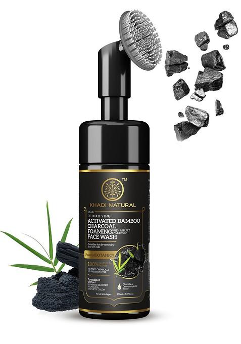 Khadi Natural Powered Botanics Charcoal Face Wash 150Ml