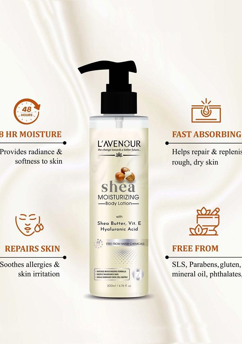 L'Avenour Shea Butter Moisturizing Body Lotion With Vitamin E 200 Ml