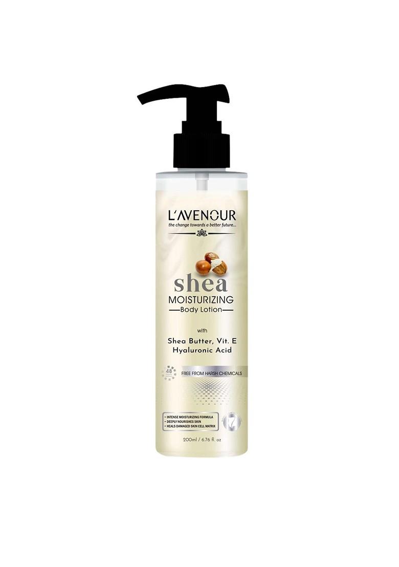 L'Avenour Shea Butter Moisturizing Body Lotion With Vitamin E 200 Ml