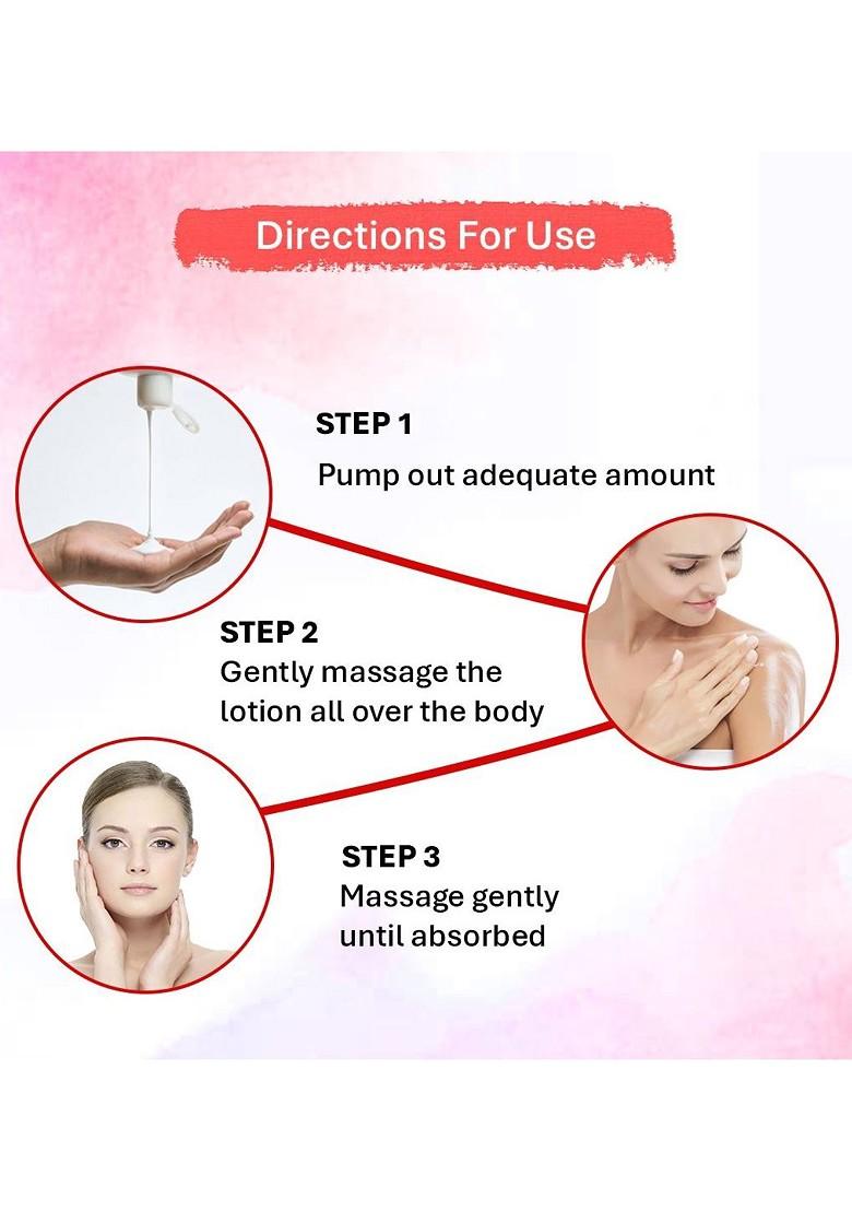 Oneway Happiness Rose Body Lotion For Deep Hydration 100 Ml