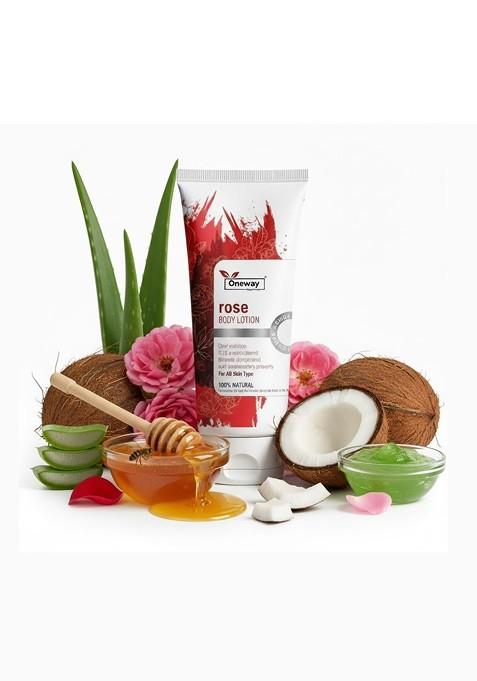 Oneway Happiness Rose Body Lotion For Deep Hydration 100 Ml