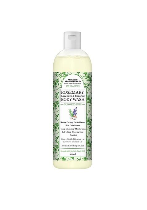 Keya Seth Aromatherapy Rosemary Lavender Coconut Body Wash 200 Ml