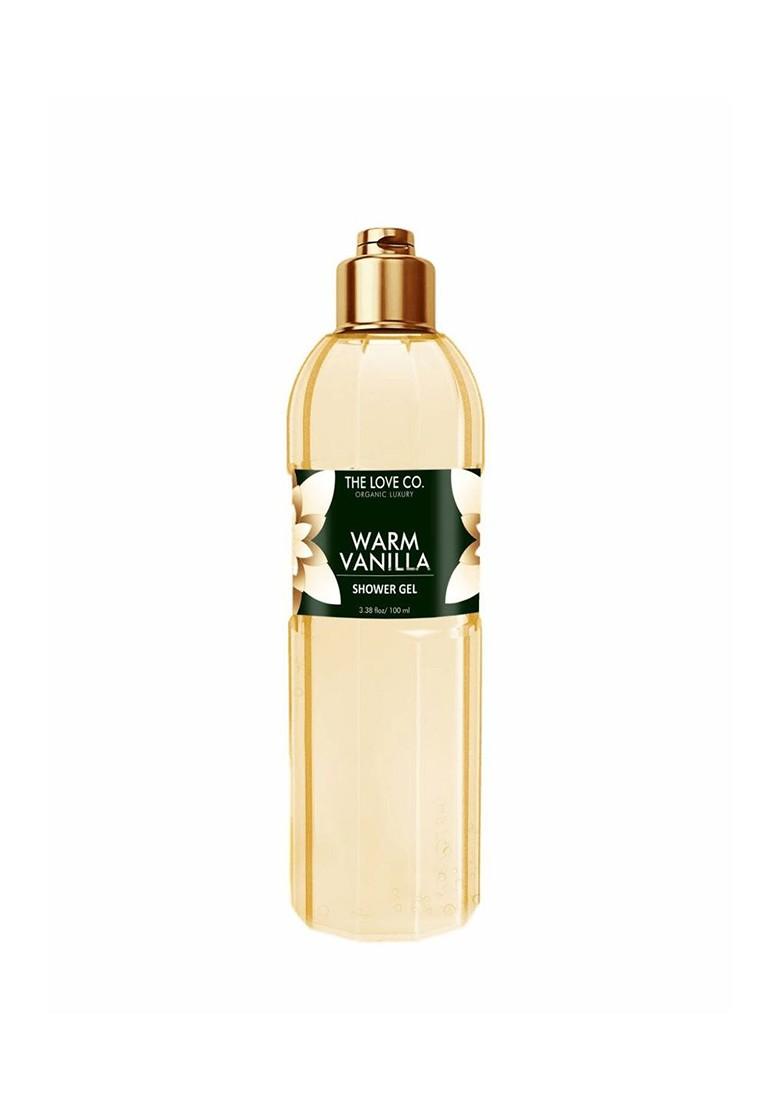 The Love Co Organic Luxury Warm Vanilla Shower Gel 100Ml