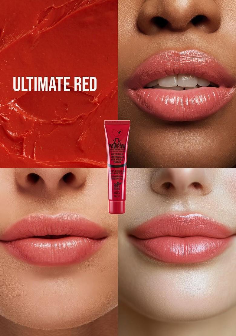 Dr Pawpaw Tinted Nourishing Lip Balm 25 Ml Ultimate Red