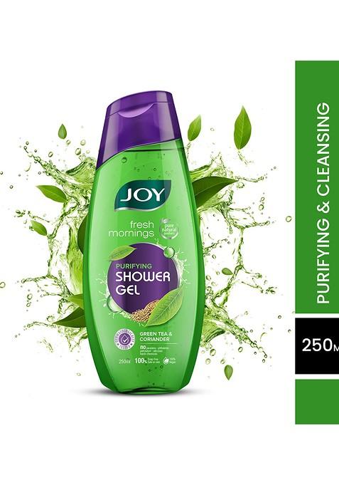 Joy Purifying Green Tea Shower Gel Body Wash For All Skin Types 250Ml