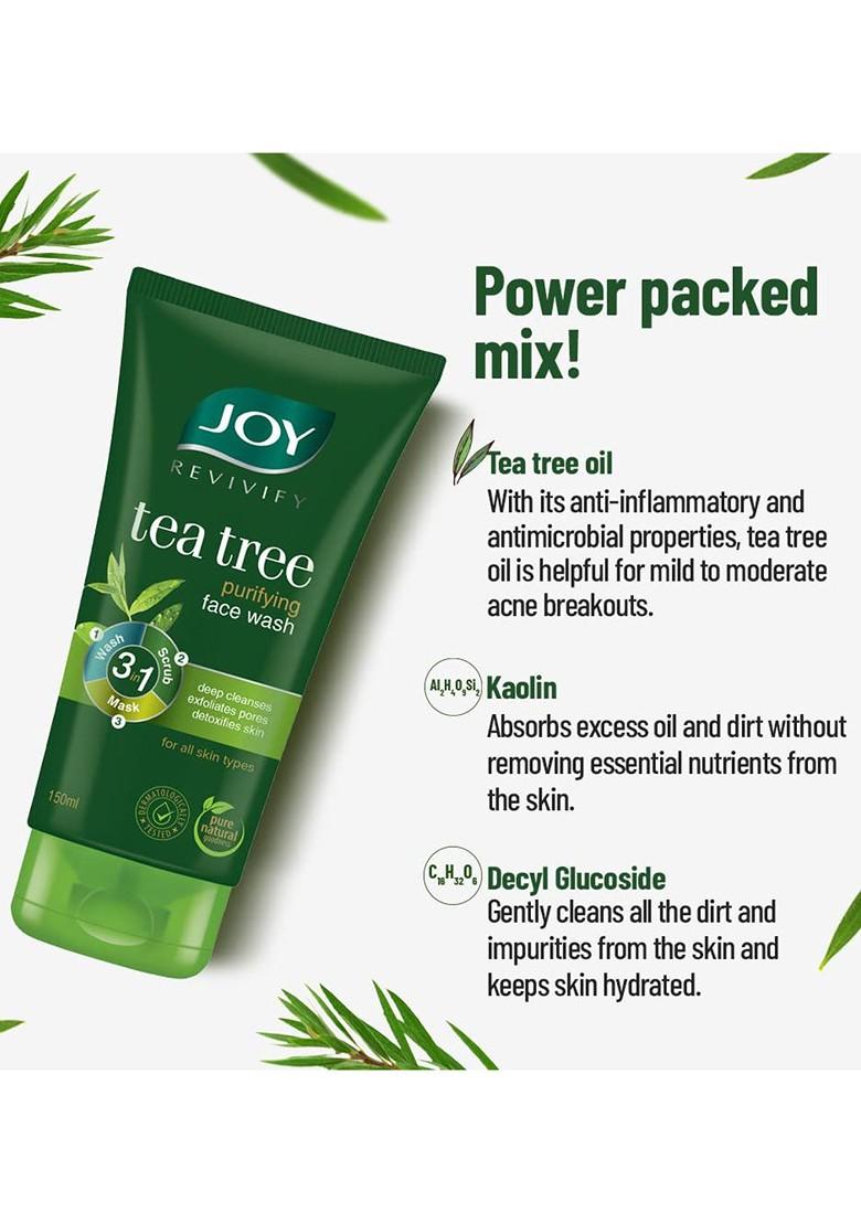 Joy Purifying Tea Tree Face Wash 150 Ml