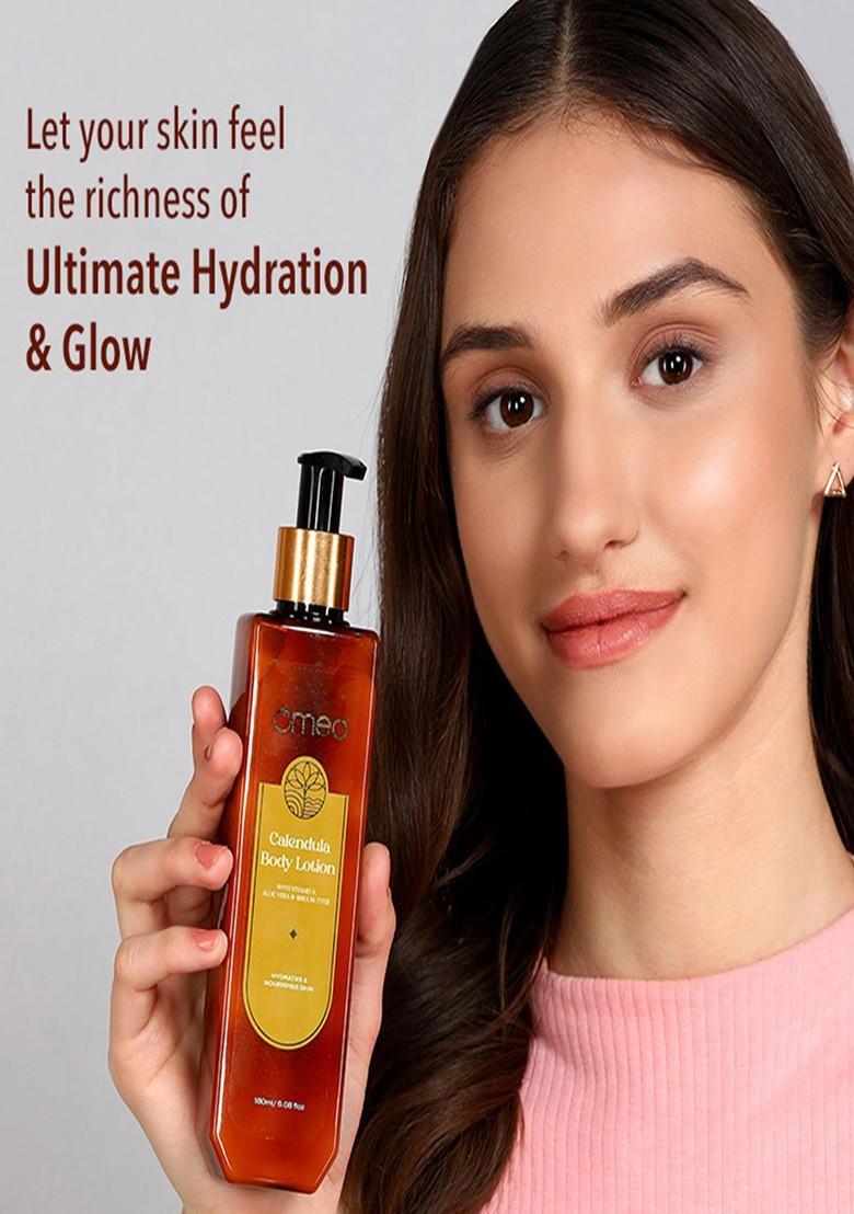 Omeo Calendula Body Lotion For Glowing Skin 180Ml