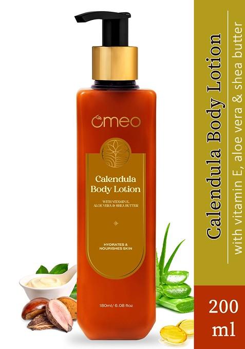 Omeo Calendula Body Lotion For Glowing Skin 180Ml