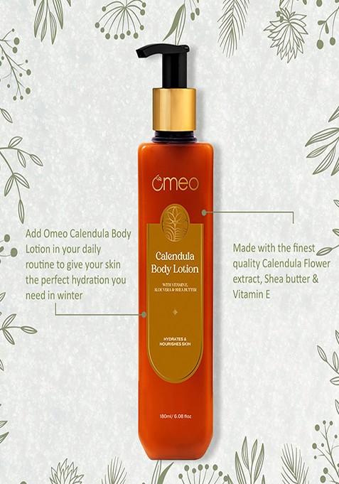 Omeo Calendula Body Lotion For Glowing Skin 180Ml