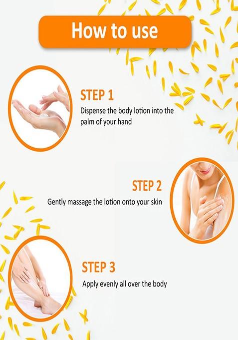 Omeo Calendula Body Lotion For Glowing Skin 180Ml