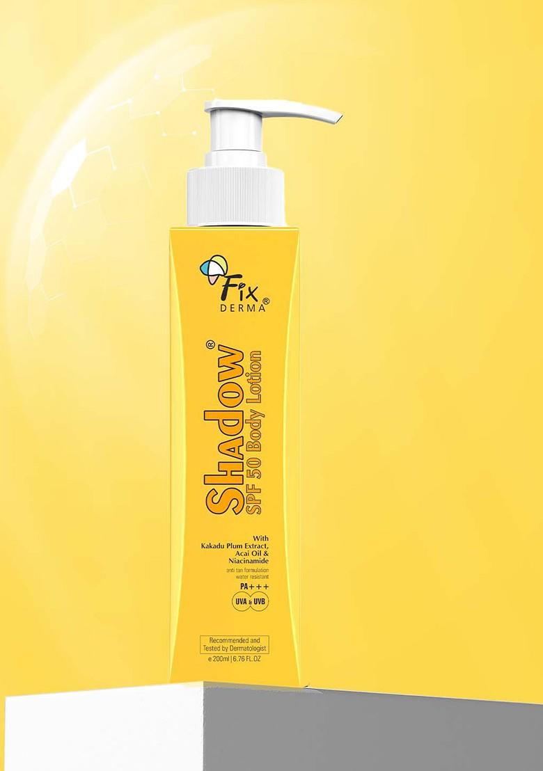 Fixderma Shadow Sunscreen Body Lotion Spf 50 200Ml