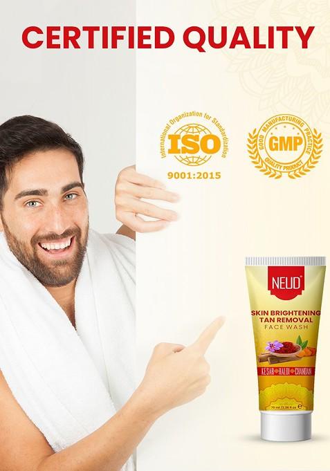 Neud Skin Brightening Tan Removal Set Of 2 Face Wash 70Ml Each