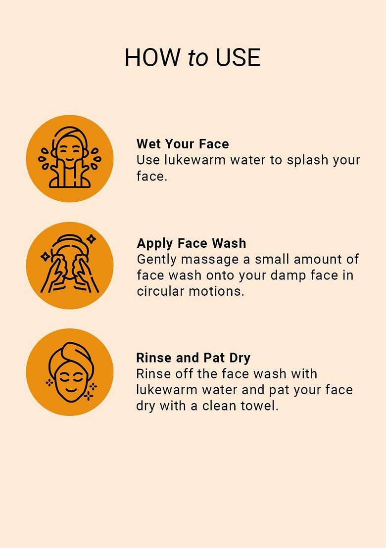 Khadi Natural Set Of 2 Orange Lemongrass Face Wash 210Ml Each - Indya