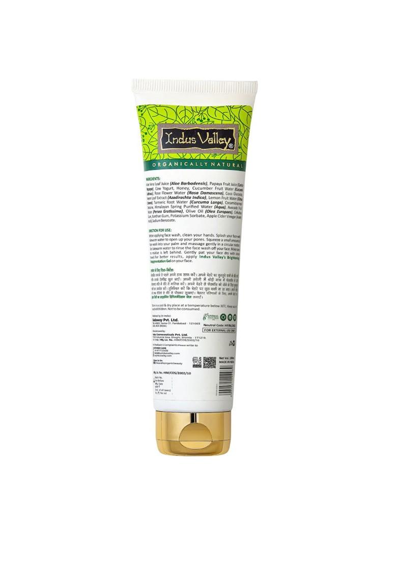 Indus Valley Cow Yogurt Mashobra Wild Honey Face Wash 100Ml