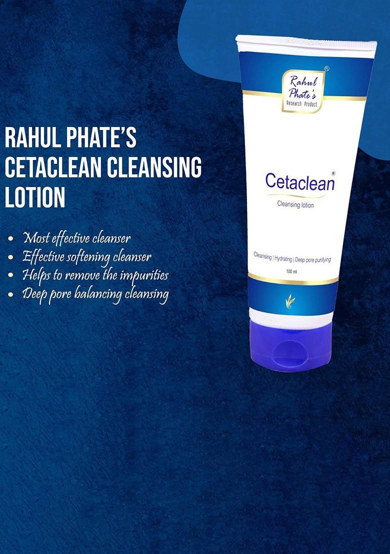 Rahul Phate Research Product Cetaclean Cleansing Lotion For Hydration 100 Ml