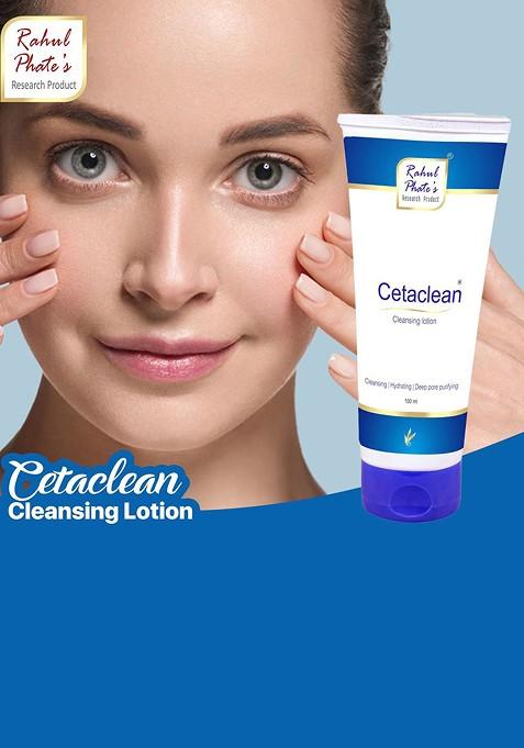 Rahul Phate Research Product Cetaclean Cleansing Lotion For Hydration 100 Ml