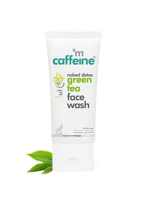 Mcaffeine Naked Detox Green Tea Face Wash With Vitamin C 75 Ml