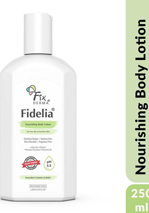 Fixderma Fidelia Nourishing Body Lotion With Rice Brain Oil Aloe Vera 250Ml