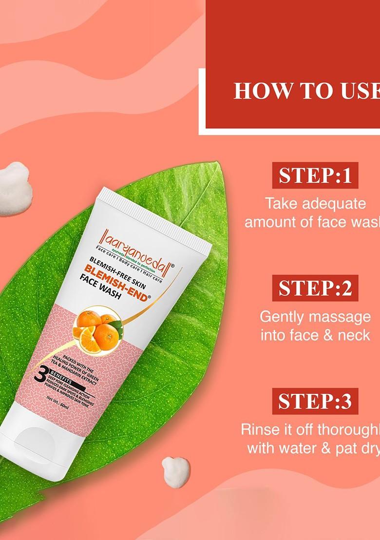Aryanveda Anti Pigmentation Blemishend Face Wash 60 Ml