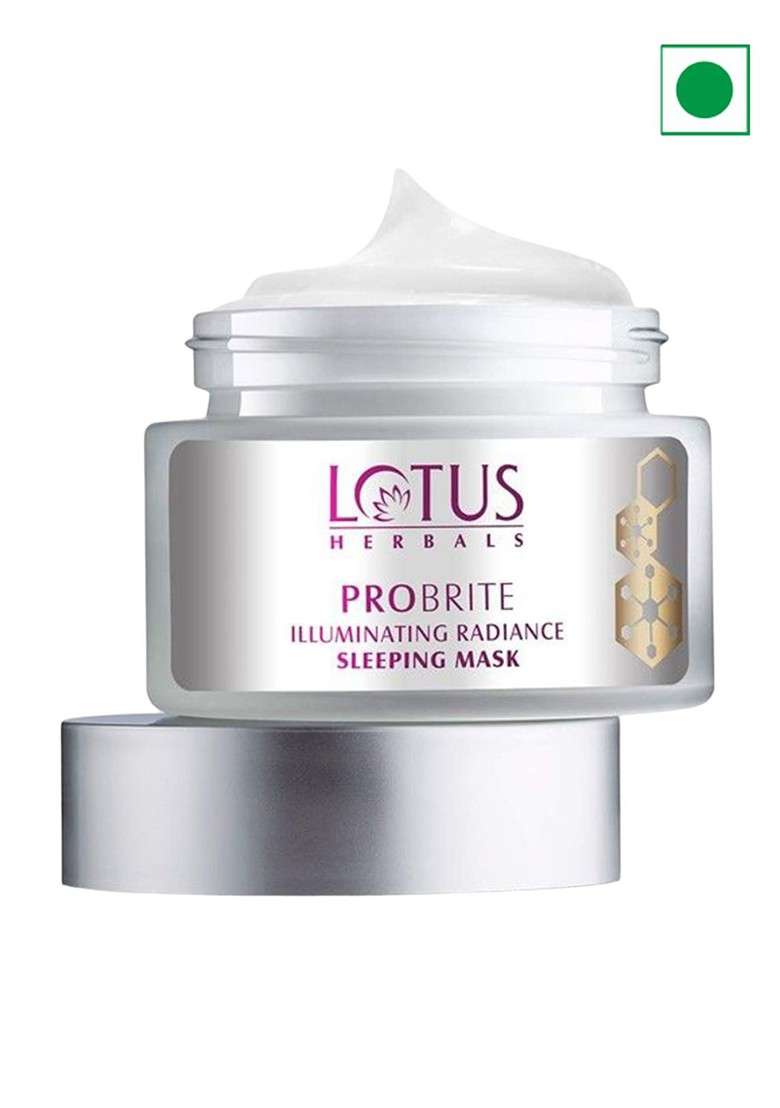 Lotus Herbals Probrite Illuminating Radiance Sleeping Mask 50G - Indya