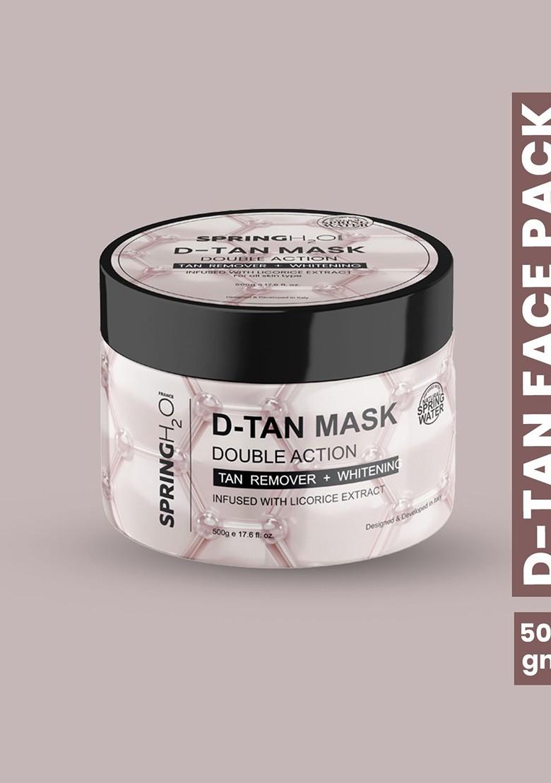 Spring H2O Brightening D Tan Double Action Mask With Liquorice Extract 500G