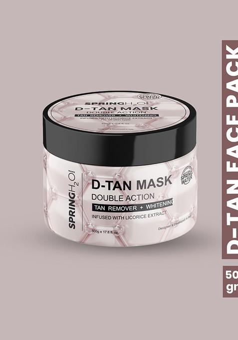Spring H2O Brightening D Tan Double Action Mask With Liquorice Extract 500G
