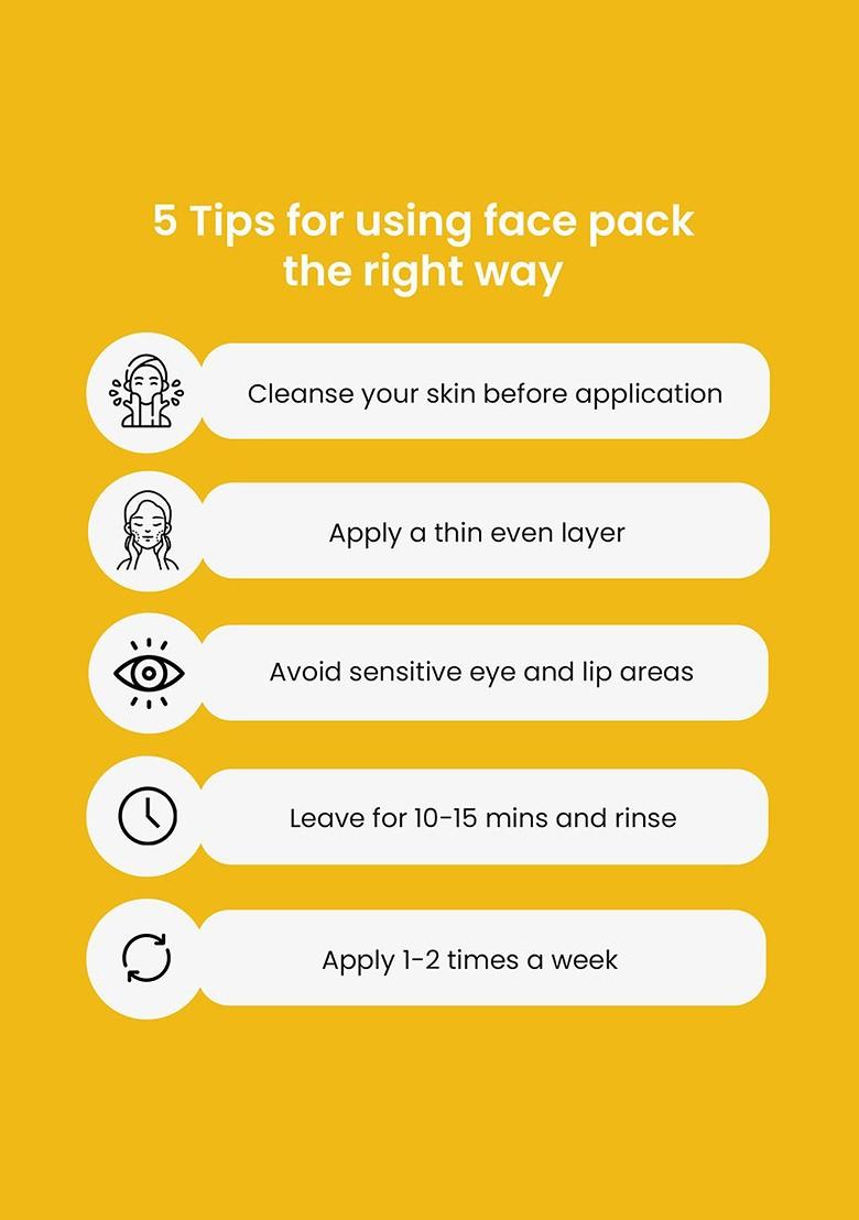 Karrot Natural Skincare Ubtan Turmeric Face Pack For Glowing Skin 100G