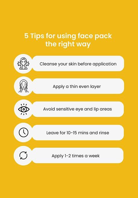 Karrot Natural Skincare Ubtan Turmeric Face Pack For Glowing Skin 100G