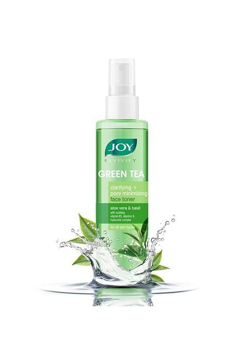Joy Clarifying Pore Minimizing Green Tea Face Toner For All Skin Types 150Ml