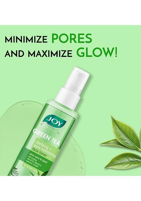 Joy Clarifying Pore Minimizing Green Tea Face Toner For All Skin Types 150Ml