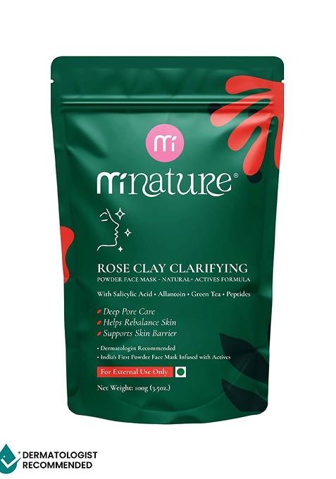 Minature Rose Clay Clarifying Powder Face Mask 100 G