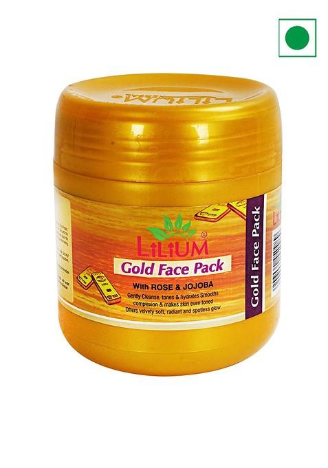 Lilium Gold Face Pack Removes The Impurities Of Skin Cleans Clogged Pores 500Ml