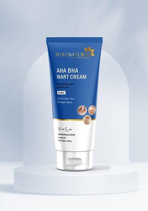 7Daysnatural Aha Bha Wart And Tag Remover Cream 50G