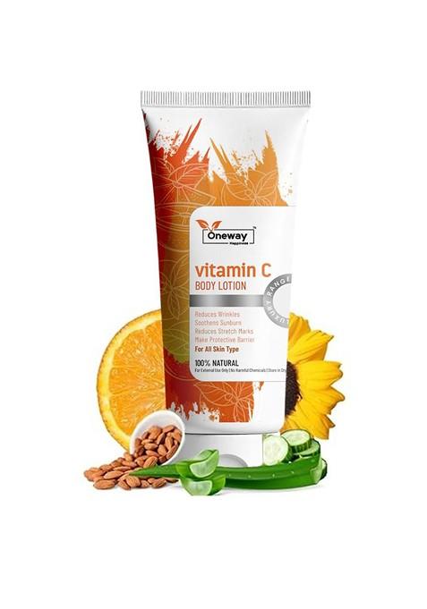 Oneway Happiness Vitamin C Body Lotion With Aloe Vera 100 Ml