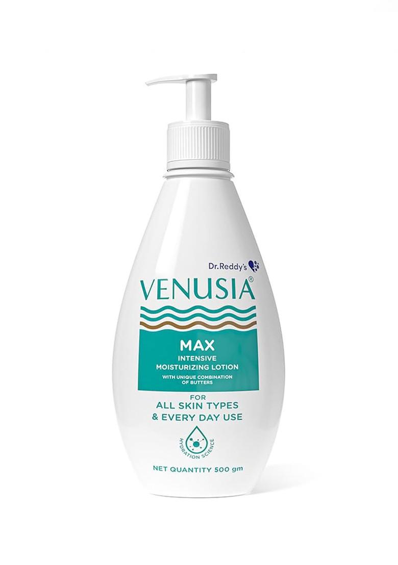 Venusia Dr Reddy'S Max Moisturizing Lotion Contains Shea Mango Aloe Cocoa Butter 500G