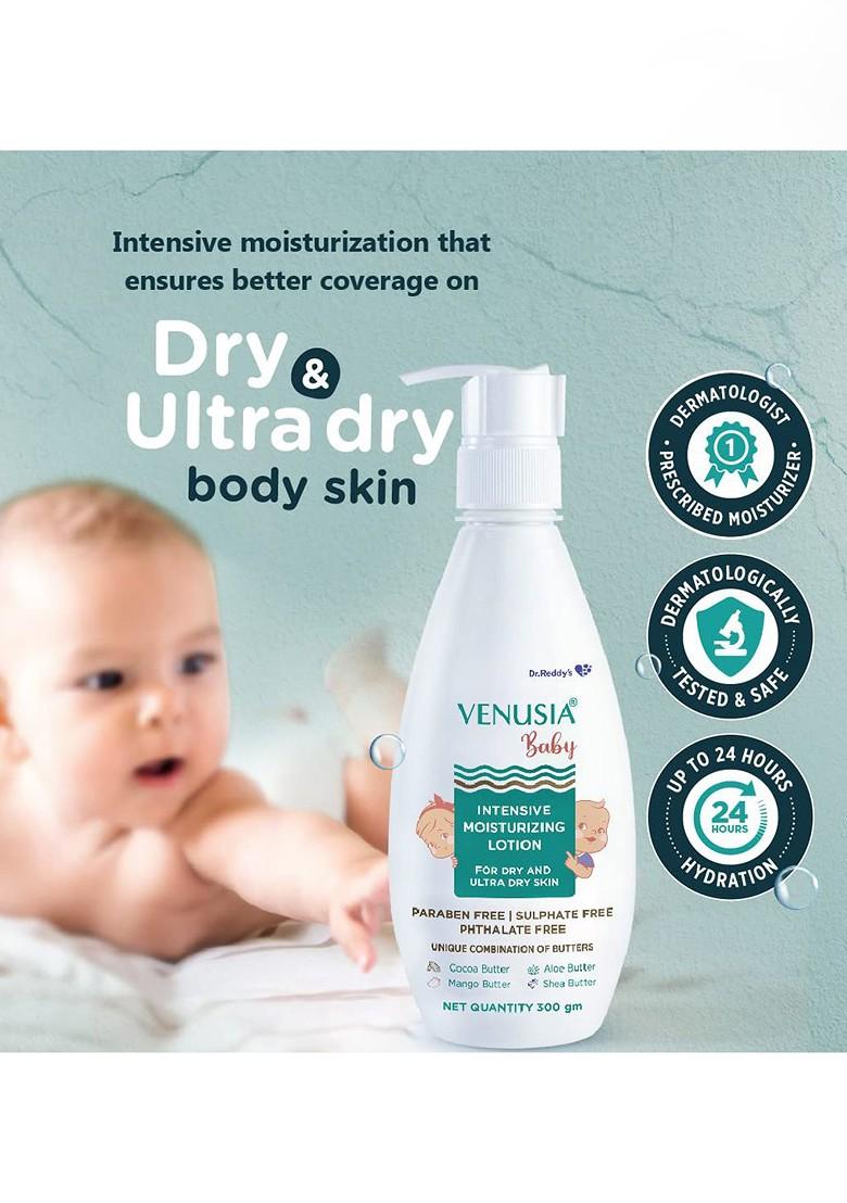 Venusia Baby Intensive Moisturizing Lotion For Dry Ultra Skin 300 G