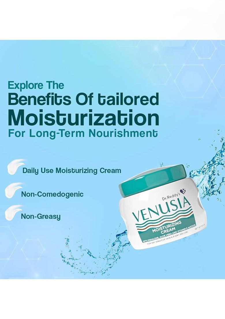 Venusia Moisturizing Body Face Cream With Vitamin E Aloe Vera 100G