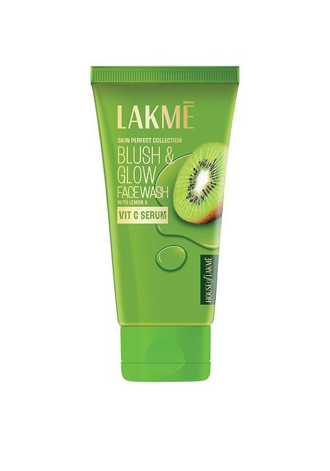 Lakme Blush Glow Refreshing Face Wash With Vitamin C Serum Kiwi Extracts 150G