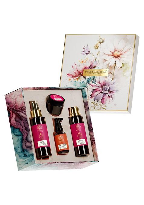 Forest Essentials Tulsi Skin Care Basics Gift Box