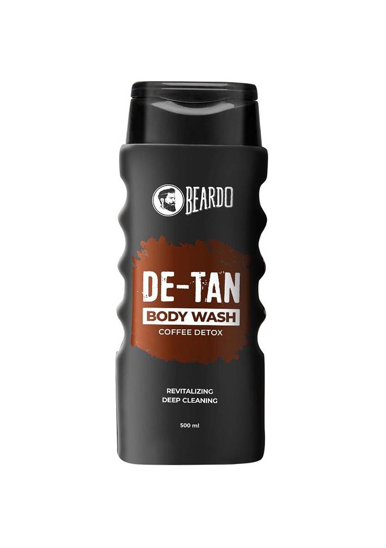 Beardo De Tan Body Wash With Caffeine For Skin Detox Deep Cleansing 500 Ml