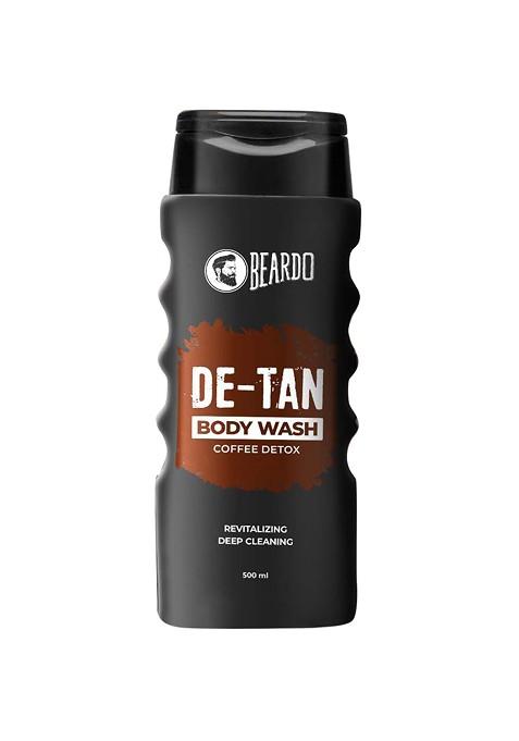 Beardo De Tan Body Wash With Caffeine For Skin Detox Deep Cleansing 500 Ml