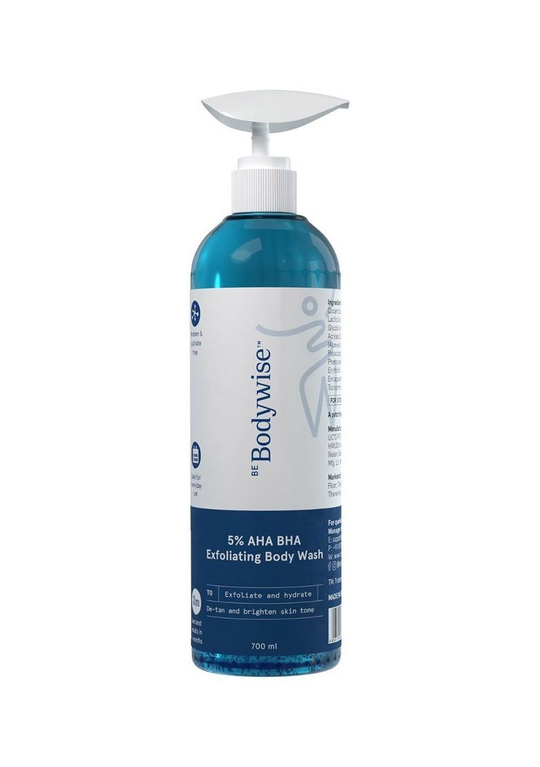 Be Bodywise 5 Aha Bha Exfoliating Body Wash 700 Ml