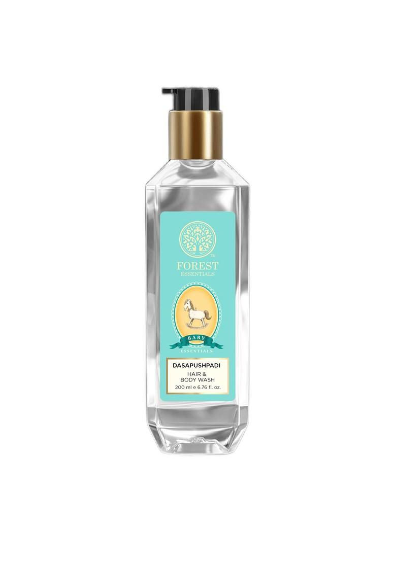 Forest Essentials Baby Hair Body Wash Dasapushpadi Gentle Skin Cleanser 200Ml