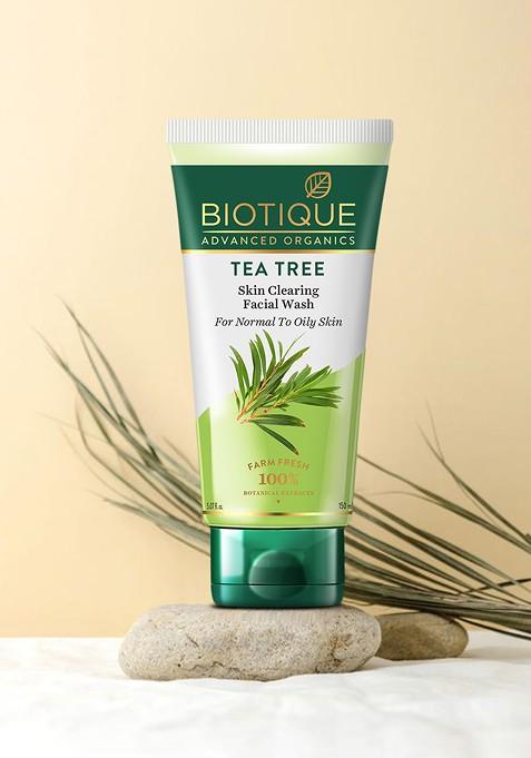 Biotique Women Advanced Organics Tea Tree Skin Clearing Face Wash 150 Ml