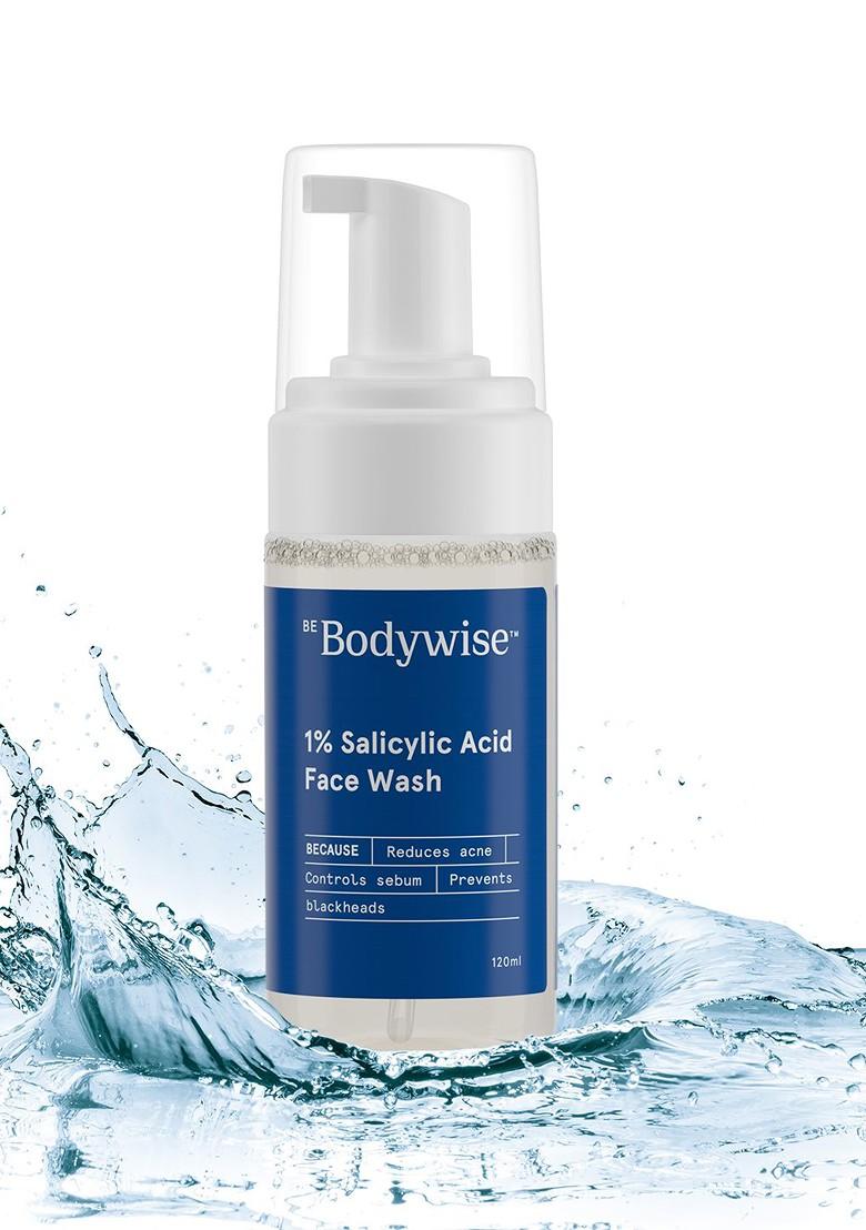 Be Bodywise 1 Salicylic Acid Anti Acne Foaming Face Wash 120 Ml