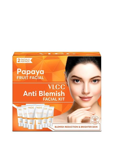 Vlcc Papaya Fruit Single Facial Kit For Refreshed Blemish Free Skin 60 G