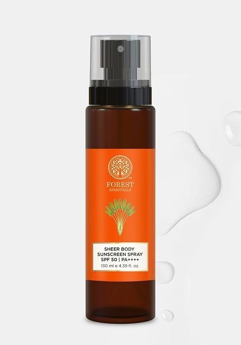 Forest Essentials Sheer Body Spf 50 Sunscreen Spray 130Ml