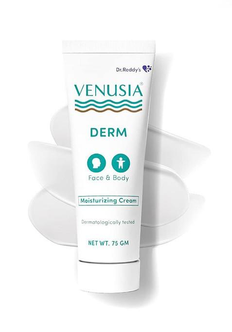 Venusia Derm Moisturizing Cream With Shea Cocoa Butter 75G