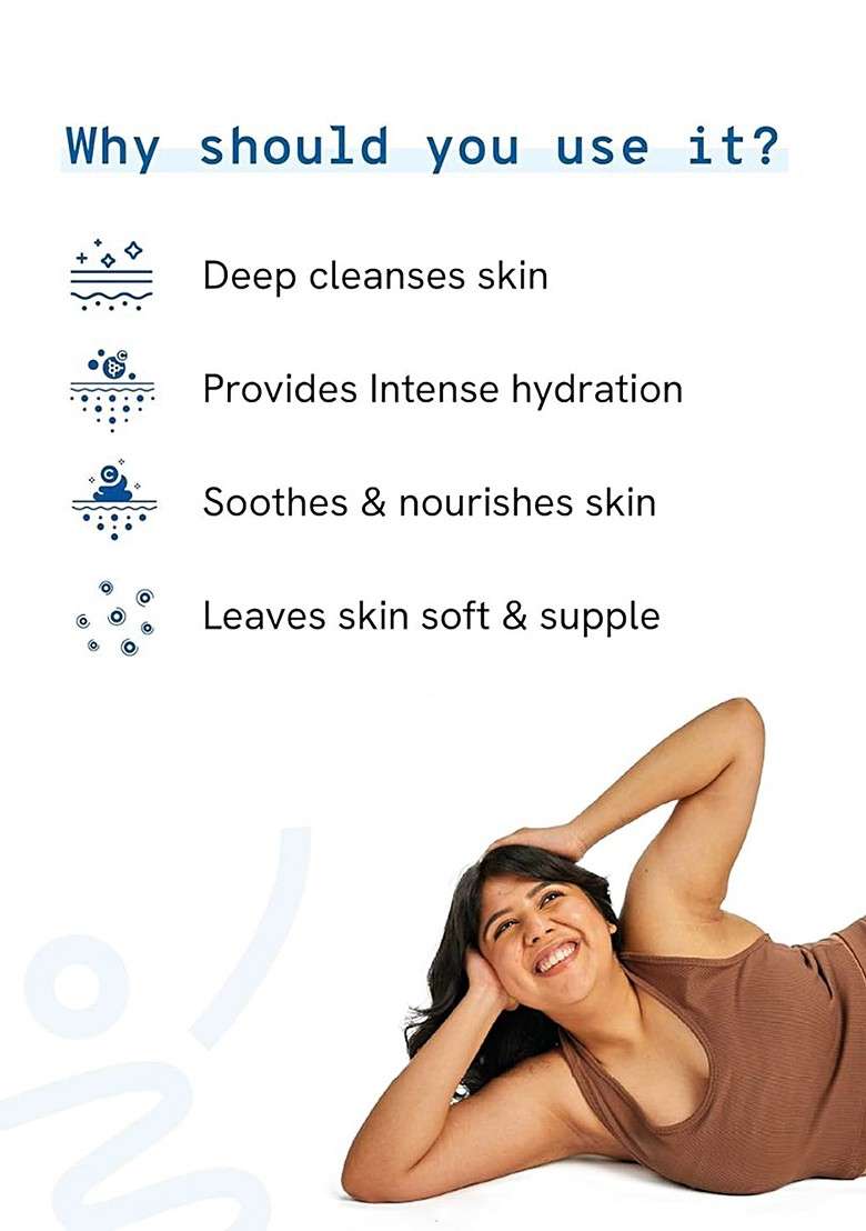 Be Bodywise Hyaluronic Acid Body Wash Deep Cleanses Provides Intense Hydration 250Ml - Indya