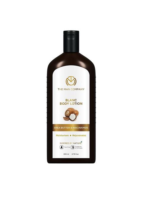 The Man Company Blanc Body Lotion With Shea Butter Niacinamide 200Ml